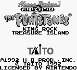 The Flintstones - King Rock Treasure Island Title Screen
